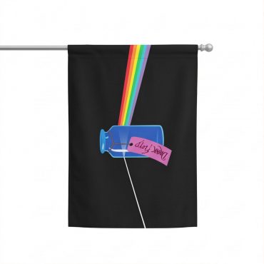 Pink Floyd Flag - Drink Floyd Alice in Wonderland Meets TDSOTM