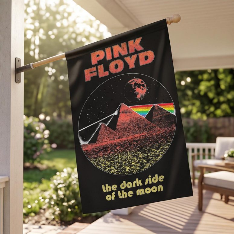 Pink Floyd Flag - DSOTM50 Pyramid Pink Floyd Flag - DSOTM50 Pyramid