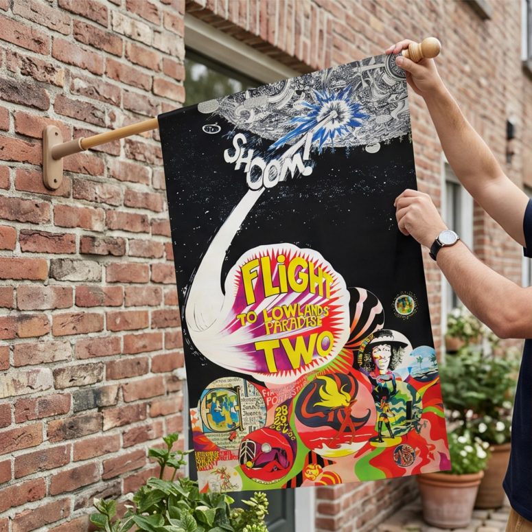 Pink Floyd Flag - Flight To Lowlands Paradise Two Pink Floyd 1968