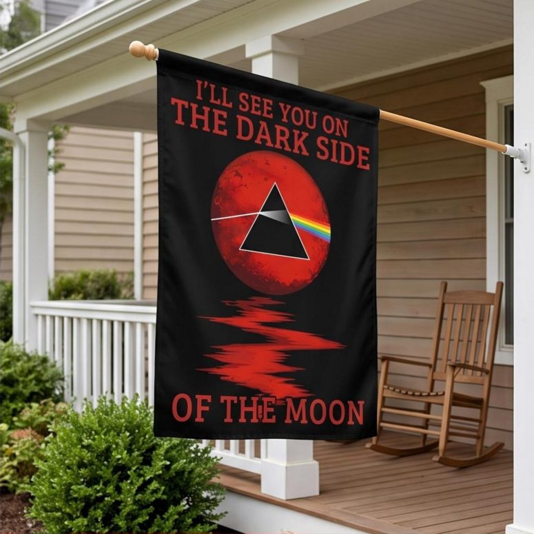 Pink Floyd Flag - I’ll see you on the Dark Side Pink Floyd Flag - I’ll see you on the Dark Side