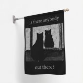 Pink Floyd Flag - Is There Any Body Out There Funny Witchy Cat