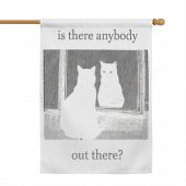 Pink Floyd Flag - Is There Any Body Out There Funny Witchy Cat