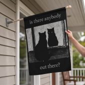Pink Floyd Flag - Is There Any Body Out There Funny Witchy Cat Pink Floyd Flag - Is There Any Body Out There Funny Witchy Cat