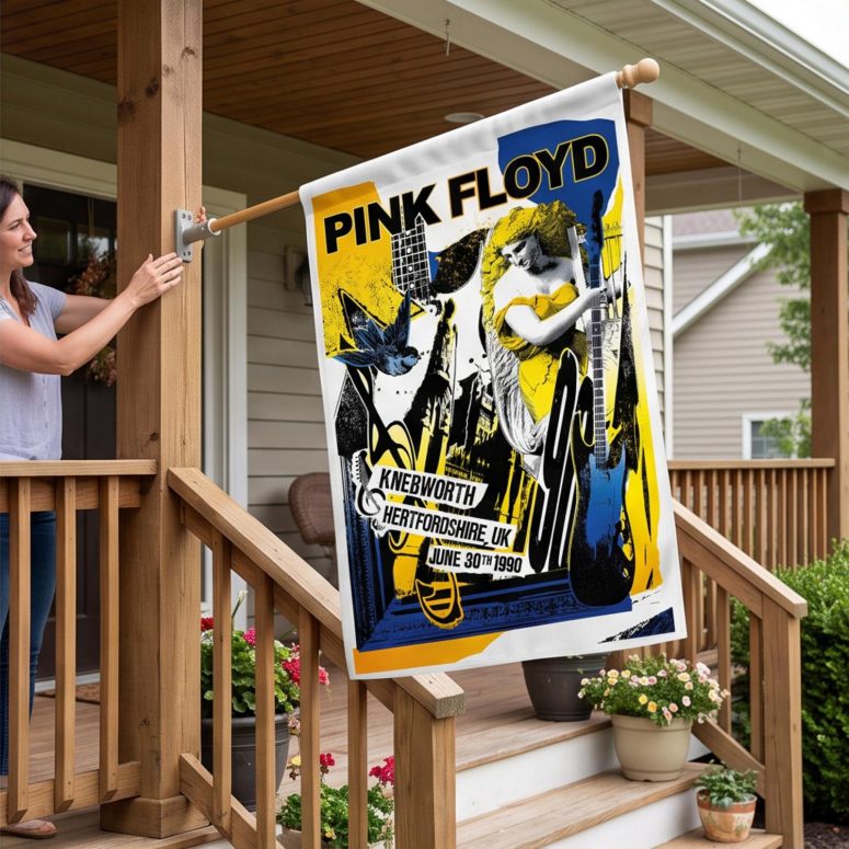 Pink Floyd Flag - Knebworth 1990 Pink Floyd Flag - Knebworth 1990
