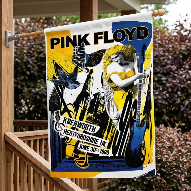 Pink Floyd Flag - Knebworth 1990 Pink Floyd Flag - Knebworth 1990