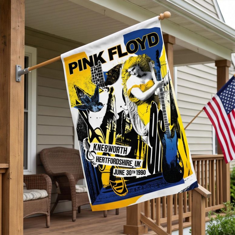 Pink Floyd Flag - Knebworth 1990 Pink Floyd Flag - Knebworth 1990