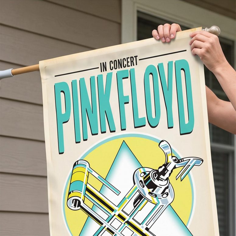 Pink Floyd Flag - Knebworth Park 1975