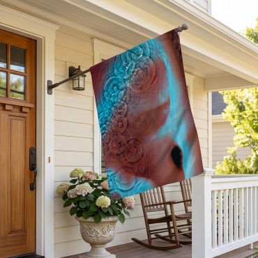 Pink Floyd Flag - Meddle Album Cover 1971