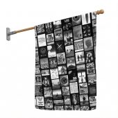 Pink Floyd Flag - Pink Floyd Artwork Poster Collage Black White