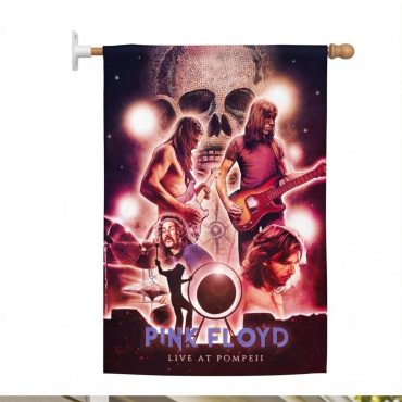 Pink Floyd Flag - Pink Floyd Live At PomPeii Illustration Pink Floyd Flag - Pink Floyd Live At PomPeii Illustration