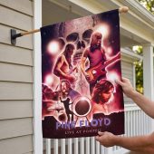 Pink Floyd Flag - Pink Floyd Live At PomPeii Illustration Pink Floyd Flag - Pink Floyd Live At PomPeii Illustration