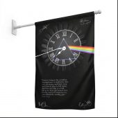 Pink Floyd Flag - Pink Floyd quote Time Art Pre Signed