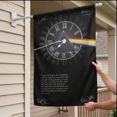 Pink Floyd Flag - Pink Floyd quote Time Art Pre Signed