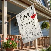 Pink Floyd Flag - Pink Floyd The Wall Original Vintage Tour Poster for Dortmund Germany 1981 Pink Floyd Flag - Pink Floyd The Wall Original Vintage Tour Poster for Dortmund Germany 1981