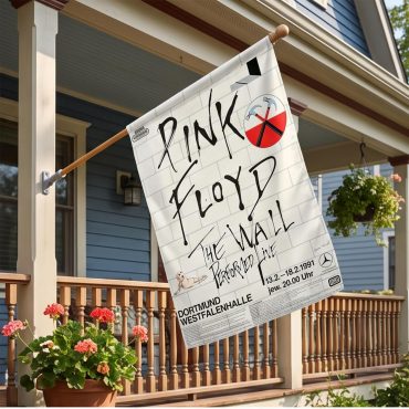 Pink Floyd Flag - Pink Floyd The Wall Original Vintage Tour Poster for Dortmund Germany 1981