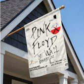 Pink Floyd Flag - Pink Floyd The Wall Original Vintage Tour Poster for Dortmund Germany 1981 Pink Floyd Flag - Pink Floyd The Wall Original Vintage Tour Poster for Dortmund Germany 1981