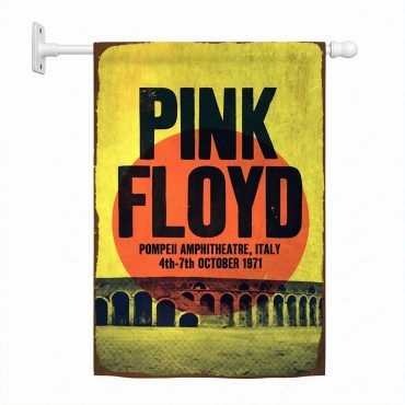Pink Floyd Flag - Pompeii Amphitheatre Italy 1971
