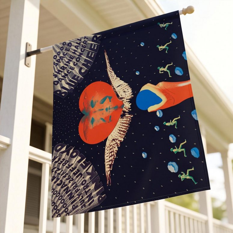 Pink Floyd Flag - Shrine Exposition Hall 1968 Pink Floyd Flag - Shrine Exposition Hall 1968