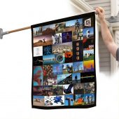 Pink Floyd Flag - Still First In Space 40th Anniversary