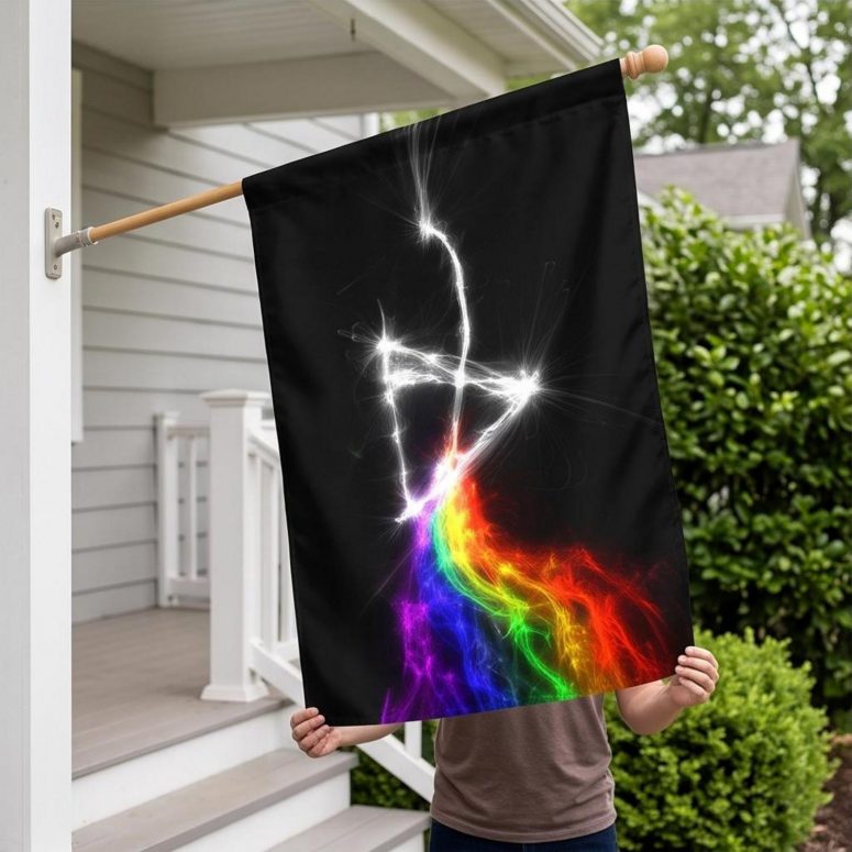 Pink Floyd Flag - The Dark Side Of The Moon Electric Smoke