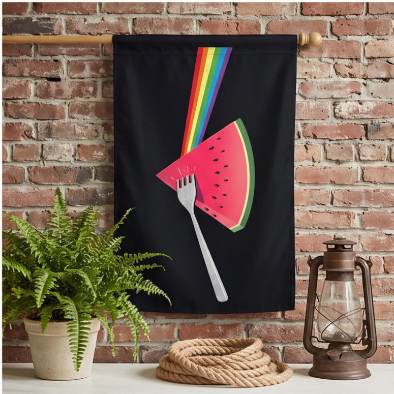 Pink Floyd Flag - The Fork Side of the Watermelon