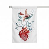 Pink Floyd Flag - The Wall Flower Heart What shall we do now