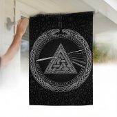 Pink Floyd Flag - Viking Valknut Dark Side Of The Moon