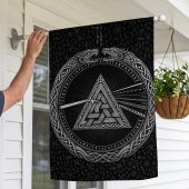Pink Floyd Flag - Viking Valknut Dark Side Of The Moon Pink Floyd Flag - Viking Valknut Dark Side Of The Moon