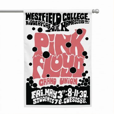 Pink Floyd Flag - Westfield College Hampstead Concert 1968