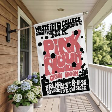 Pink Floyd Flag - Westfield College Hampstead Concert 1968