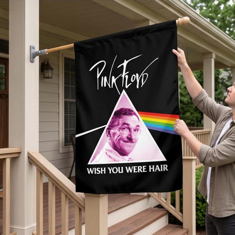Pink Floyd Flag - Wish You Were Hair