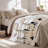 Pink Floyd Fleece Blanket - Album Art DSOTM Animals The Wall Pink Floyd Fleece Blanket - Album Art DSOTM Animals The Wall