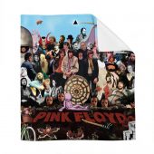 Pink Floyd Fleece Blanket - All In All, They’re Just Bricks From The Wall