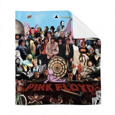 Pink Floyd Fleece Blanket - All In All, They’re Just Bricks From The Wall Pink Floyd Fleece Blanket - All In All, They’re Just Bricks From The Wall