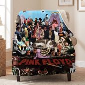 Pink Floyd Fleece Blanket - All In All, They’re Just Bricks From The Wall
