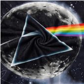 Pink Floyd Fleece Blanket - Artemis II Dark Side of the Moon Space Mission Pink Floyd Fleece Blanket - Artemis II Dark Side of the Moon Space Mission