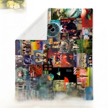 Pink Floyd Fleece Blanket - Collage Albums Pink Floyd Fleece Blanket - Collage Albums