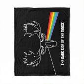 Pink Floyd Fleece Blanket - Dark Side Of The Moose