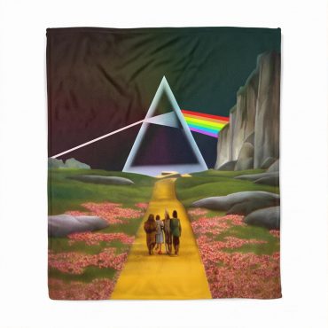 Pink Floyd Fleece Blanket - Dark Side of the Rainbow x Wizard of Oz at The Logan Theatre Pink Floyd Fleece Blanket - Dark Side of the Rainbow x Wizard of Oz at The Logan Theatre