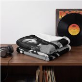 Pink Floyd Fleece Blanket - David Gilmour Live In Concert 1974 Pink Floyd Fleece Blanket - David Gilmour Live In Concert 1974