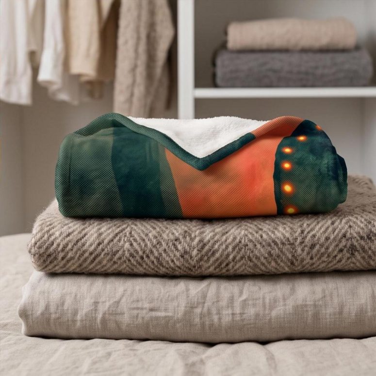 Pink Floyd Fleece Blanket - David GIlmour Luck And Strange Dark and Velvet Nights Pink Floyd Fleece Blanket - David GIlmour Luck And Strange Dark and Velvet Nights