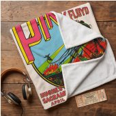 Pink Floyd Fleece Blanket - Hughes Stadium Sacramento Concert Pink Floyd Fleece Blanket - Hughes Stadium Sacramento Concert