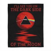 Pink Floyd Fleece Blanket - I’ll see you on the Dark Side