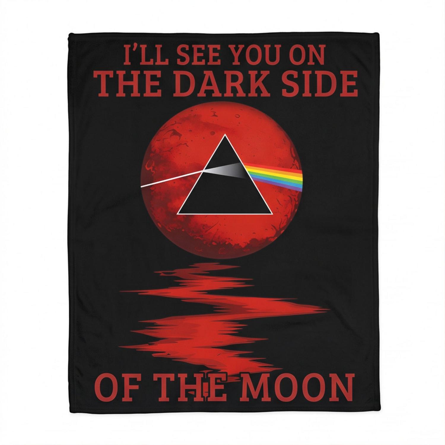 Pink Floyd Fleece Blanket - I’ll see you on the Dark Side Pink Floyd Fleece Blanket - I’ll see you on the Dark Side