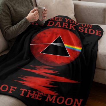 Pink Floyd Fleece Blanket - I’ll see you on the Dark Side