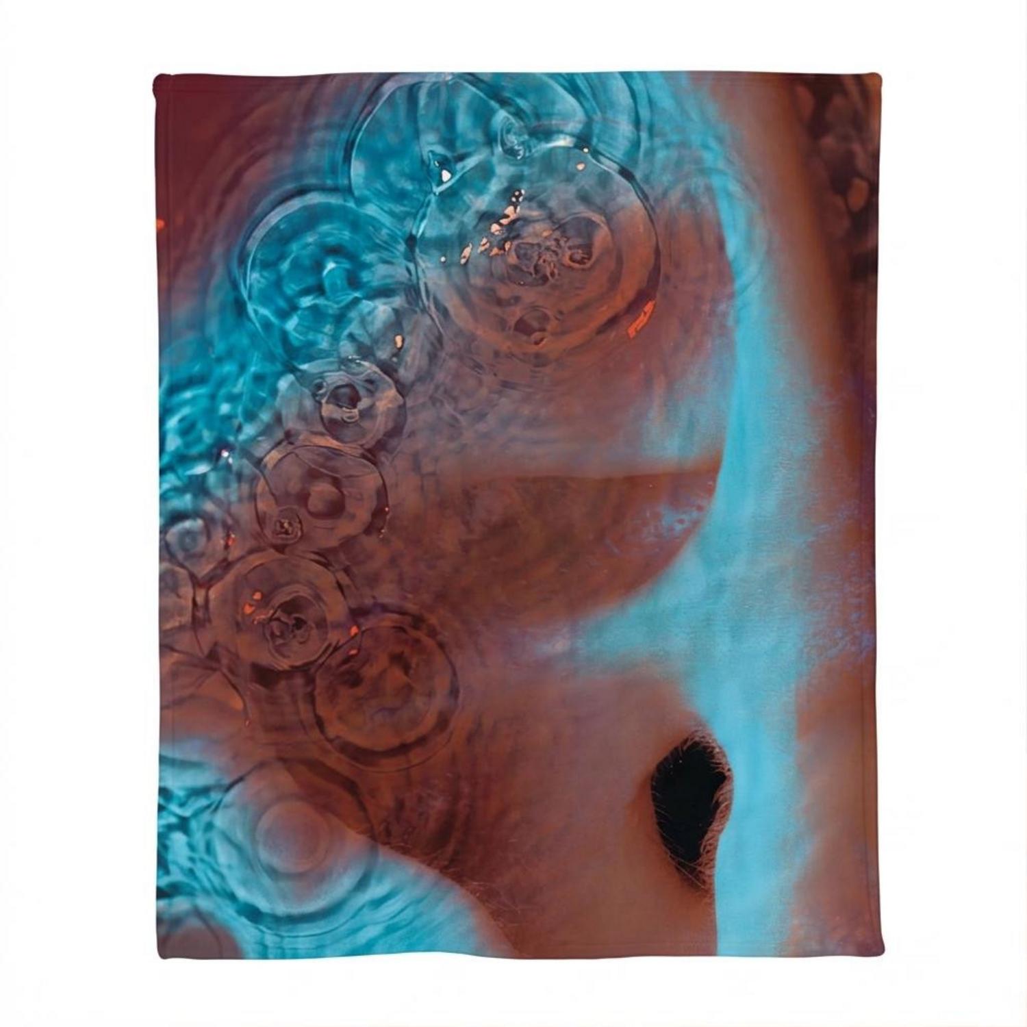 Pink Floyd Fleece Blanket - Meddle Album Cover 1971 Pink Floyd Fleece Blanket - Meddle Album Cover 1971