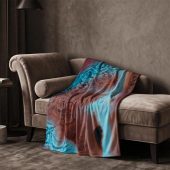 Pink Floyd Fleece Blanket - Meddle Album Cover 1971 Pink Floyd Fleece Blanket - Meddle Album Cover 1971