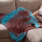 Pink Floyd Fleece Blanket - Meddle Album Cover 1971 Pink Floyd Fleece Blanket - Meddle Album Cover 1971