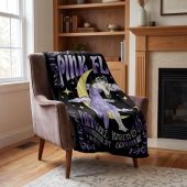 Pink Floyd Fleece Blanket - Moon Girl Marquee March 15 66 London Pink Floyd Fleece Blanket - Moon Girl Marquee March 15 66 London