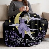 Pink Floyd Fleece Blanket - Moon Girl Marquee March 15 66 London Pink Floyd Fleece Blanket - Moon Girl Marquee March 15 66 London